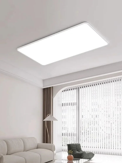 Lámpara de Techo LED Rectangular Ultrafina - Estilo Moderno y Minimalista