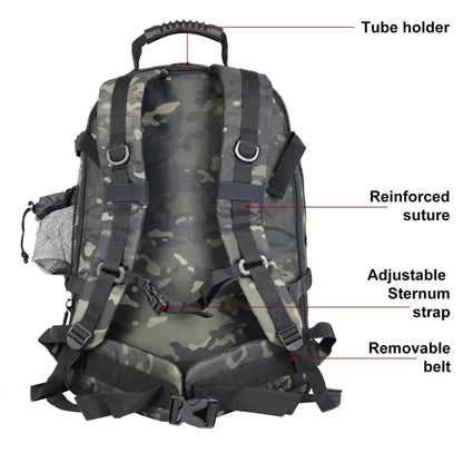 Mochila Táctica Militar 60L - ¡Prepárate para tus aventuras al aire libre!