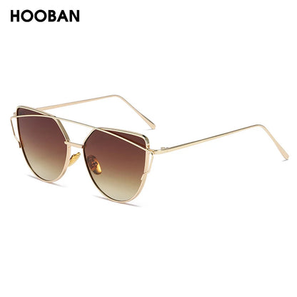 Gafas de Sol Cat Eye HOOBAN: ¡Estilo y protección para tus ojos! 🌟