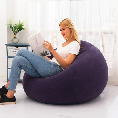 ¡Sofá Inflable Lazy de PVC: Confort de Alta Gama para tu Hogar! 🌟