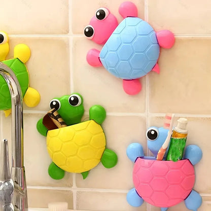 Organizador de Baño Tortuga con Ventosas 🐢