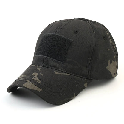 Gorra de Verano Camuflada de Estilo Militar - Elegancia y Protección en tus Aventuras 🌿