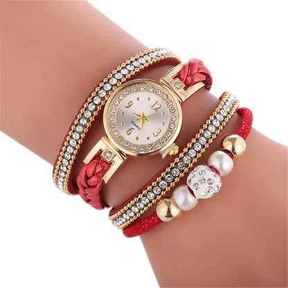 Reloj Pulsera Mujer Envoltorio MOONBIFFY 2024: Elegancia que Envuelve 🌟