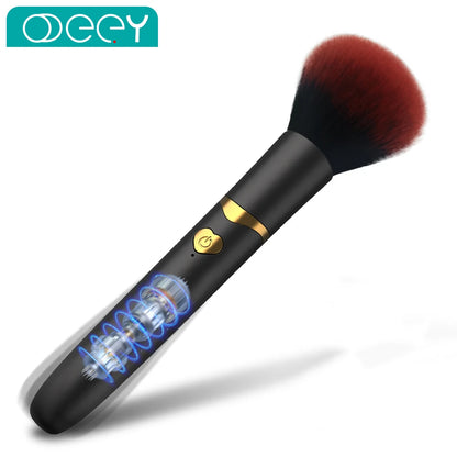 Vibrador Punto G Makeup Brush de OOEEY - Estimulador Versátil