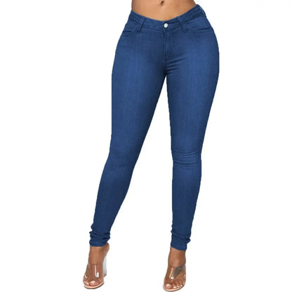 Jeans Pencil Denim Levanta Cola - Estilo Sexy Butt Lifting ⭐