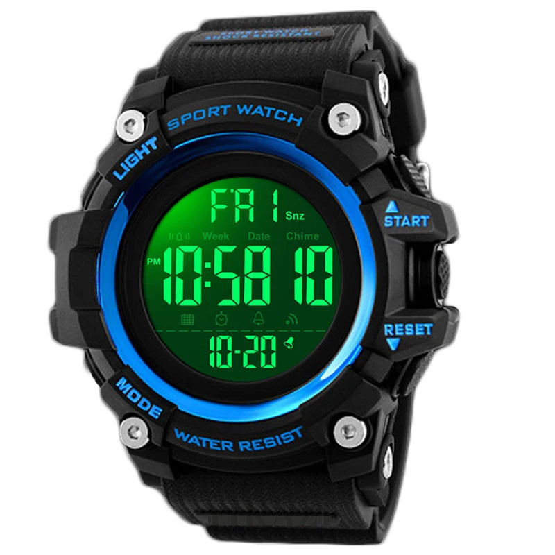 Reloj Deportivo Digital de Lujo YIKAZE Military Men's Watches