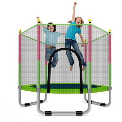 Trampolín Estelar con Red Protectora para Niños, Envío Gratuito, Diversión sin Límites 🌟